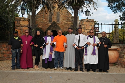 George churches march against xenophobia