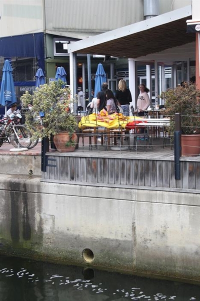 Unavoidable water pollution at Waterfront