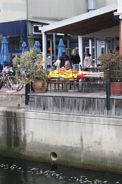 Unavoidable water pollution at Waterfront