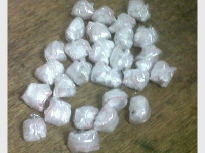 Large amount of drugs found accidentally