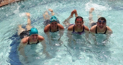 Records tumble at masters swimming champs