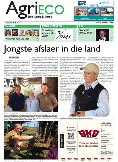 AgriECO: Mei-uitgawe