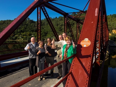 Red Bridge officially re-opened