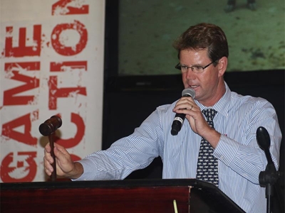 White rhino go under the hammer