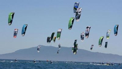 Dutch courage helps kiteboarder scale new heights