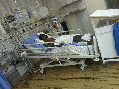 Man under hospital guard after allegedly murdering ex, leaving child for dead