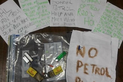 Man arrested for drugs after he stops police for petrol