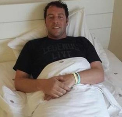 Angs laat Manie Jackson in die hospitaal beland