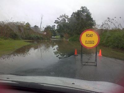 Flooding in Knysna