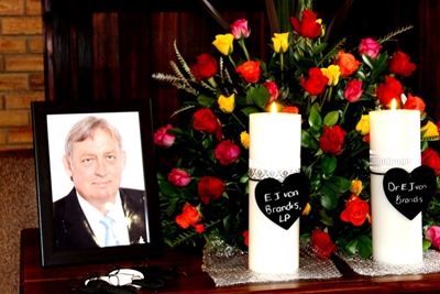 Gedenkdiens vir DA-parlementslid