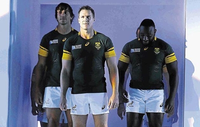 At 180g the new Springbok jersey is 131g lighter