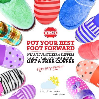 Wear your slippers for a good cause