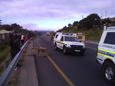 Riots in Knysna