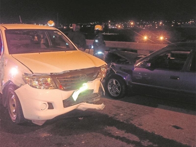 Man falls to death after surviving crash