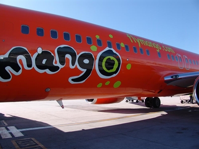 Man dies on Mango flight