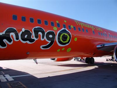 Man dies on Mango flight