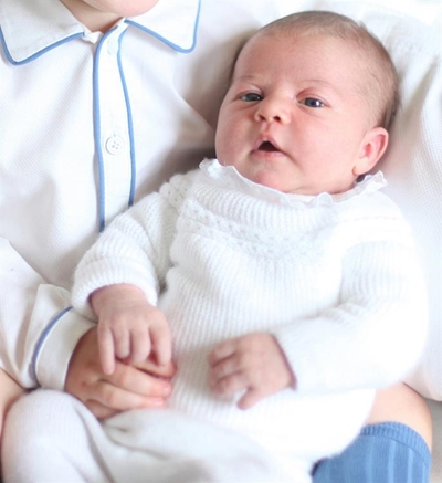 Princess Charlotte christened