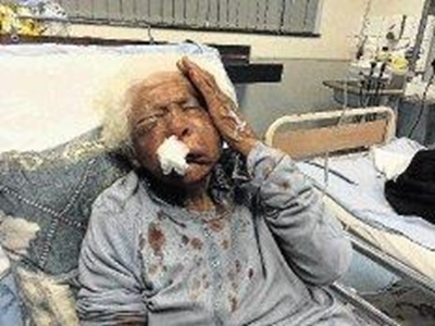 Vicious attack on frail PE pensioner
