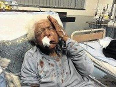 Vicious attack on frail PE pensioner