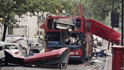 7 July London bombings: Silence in memory of victims
