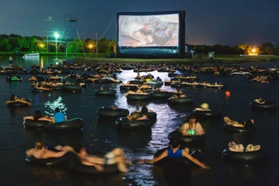 Could there possibly be any scarier way to watch 'Jaws'?