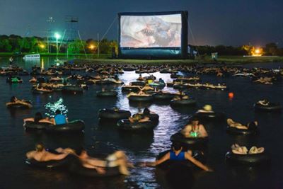 Could there possibly be any scarier way to watch 'Jaws'?