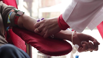 Blood supply extremely low