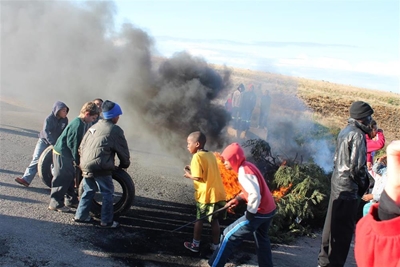 Update: Protest in Rosedale