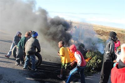 Update: Protest in Rosedale