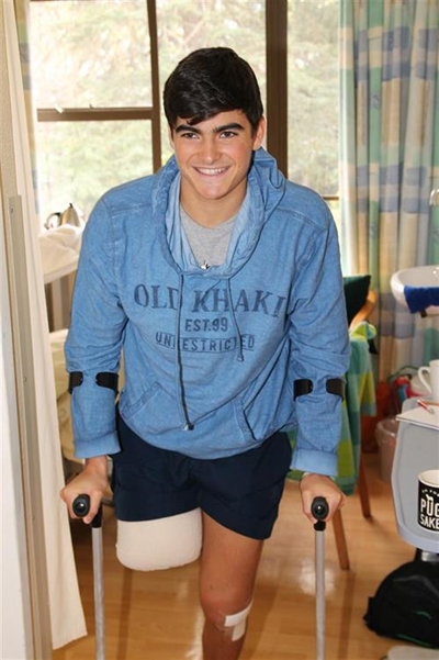 Caleb to start rehab