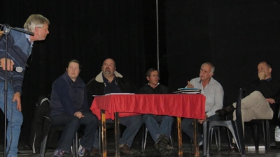 250 at neigbourhood watch meeting