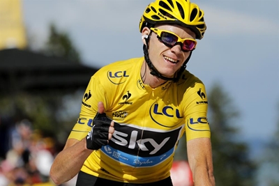 Tour de France: Romain Bardet wins as Chris Froome stays ahead
