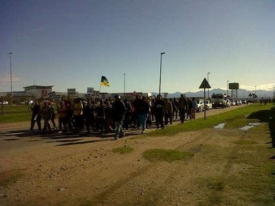 Betoging oor dienslewering