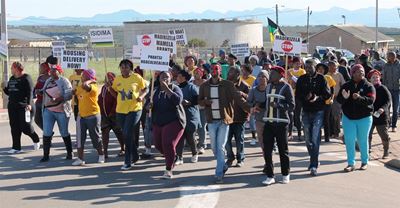 Update: Service delivery protest