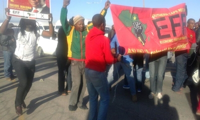Update: Taxi protest