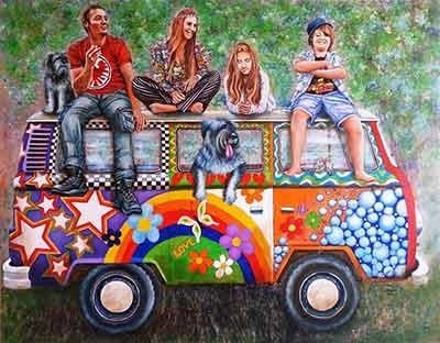 Artists will reveal their Vibrant Visions
