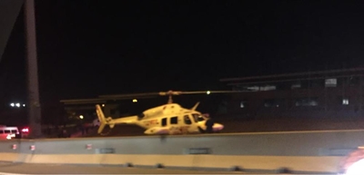 10-month-old baby airlifted on N1