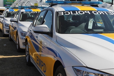 EMPD officer hits mother in face at police station