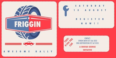 Wees deel van 'Friggin Awesome Rally'