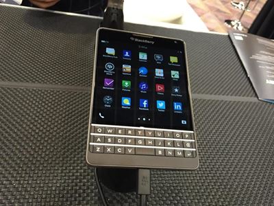 BlackBerry unveils a quirky new smartphone
