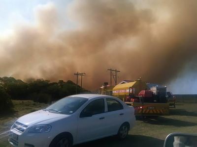 N2 closed due to veldfire