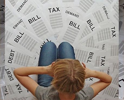 Unemployed and in too much debt?