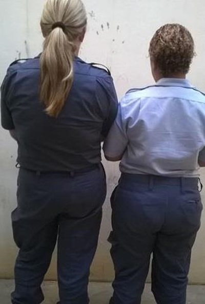 Cops allegedly caught shoplifting at mall