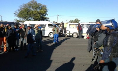 Update: Renewed taxi violence in George