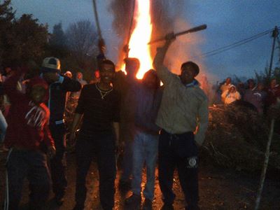 Service delivery protests in Wittedrift