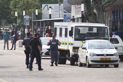 Update: Police operation at taxi rank