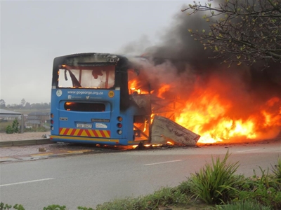 GO GEORGE buses torched: 11 in court again