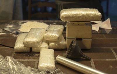 Drug mule 'pregnant' with narcotics