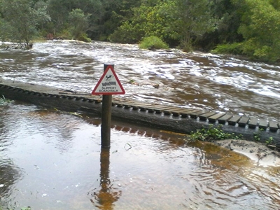 Rangers assess flood damage