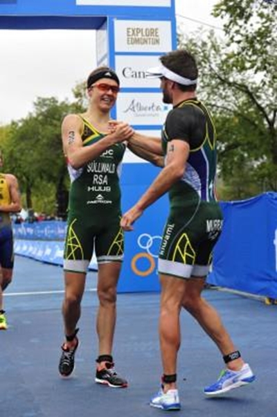 SA athletes shine at Triathlon World Series